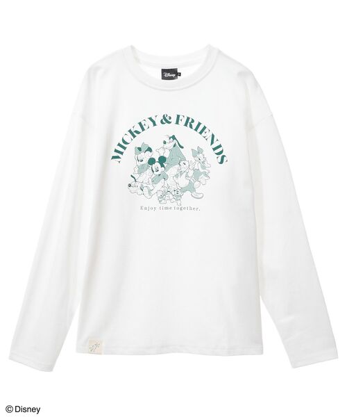 Disney（ディズニー） tシャツ フロントプリントTシャツ「ユニセックス