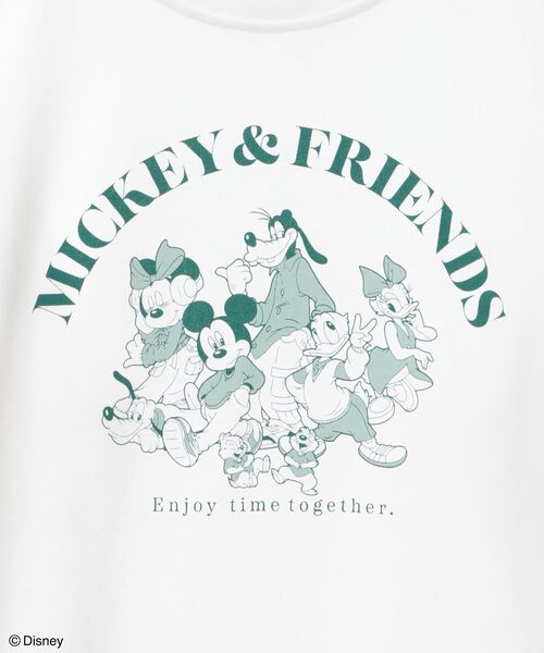 Disney（ディズニー） tシャツ フロントプリントTシャツ「ユニセックス