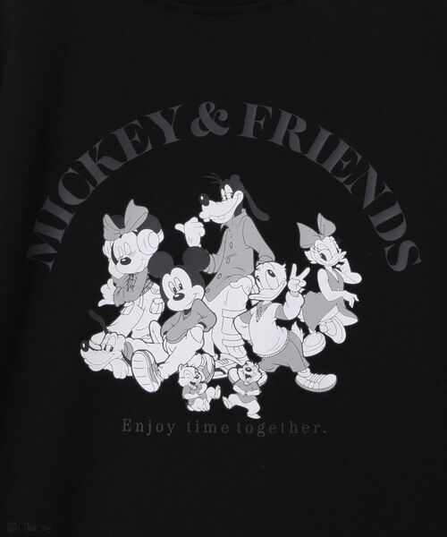 Disney（ディズニー） tシャツ フロントプリントTシャツ「ユニセックス