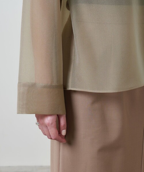 「MARW UNITED ARROWS」 長袖ブラウス FREE ベージュ レディース MARW UNITED ARROWS ブラウス シャツ 「MARW ARROWS」バルーン