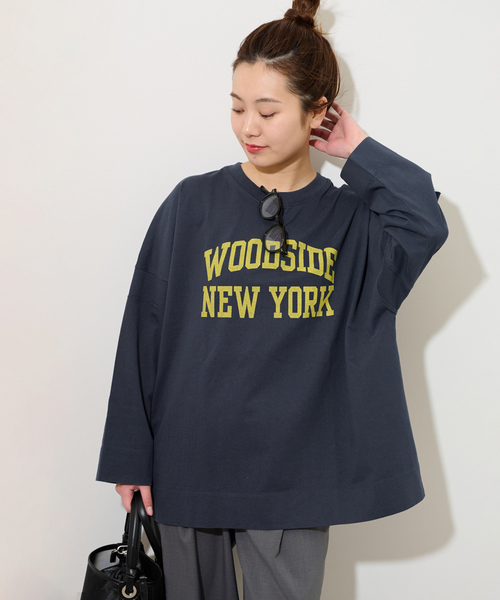 tシャツ 別注「Champion/チャンピオン」16s/1Jersey L/S Tシャツ レディース Champion tシャツ 別注「Champion/チャンピオン」16s/1Jersey L