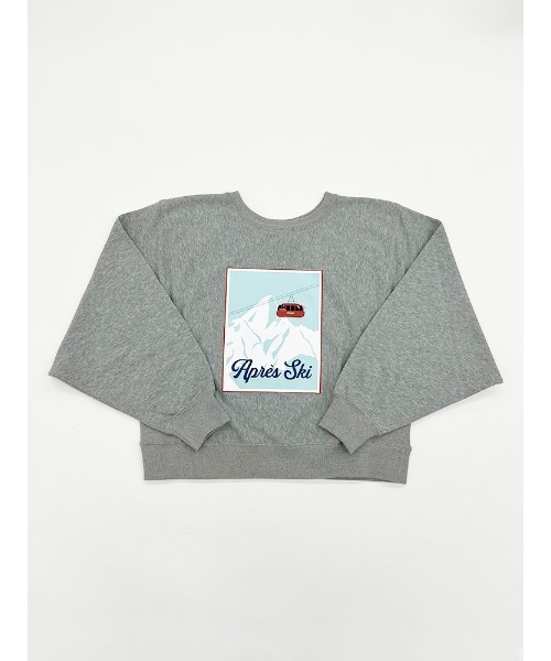 tシャツ 「Catchup」スキープリントスウェット（大人サイズ） レディース