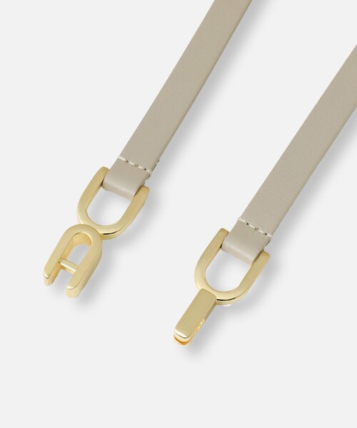 アルアバイル　クロスパーツ細ベルト　未使用　ホワイト クロスパーツ細ベルト|allureville OFFICIAL SITE / ONLINE SHOP