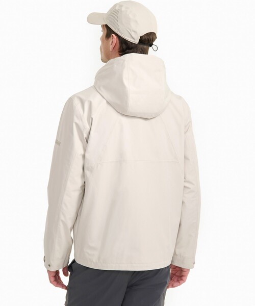 マウンテンパーカー ウインドブレーカー GORE-TEX ゴアテックス 防水 防風 透湿 フーデッドジャケット / フード取り外し可 メンズの画像