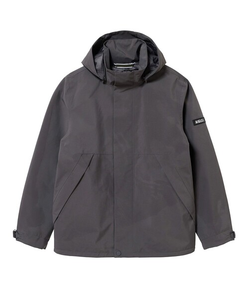 マウンテンパーカー ウインドブレーカー GORE-TEX ゴアテックス 防水 防風 透湿 フーデッドジャケット / フード取り外し可 メンズの画像