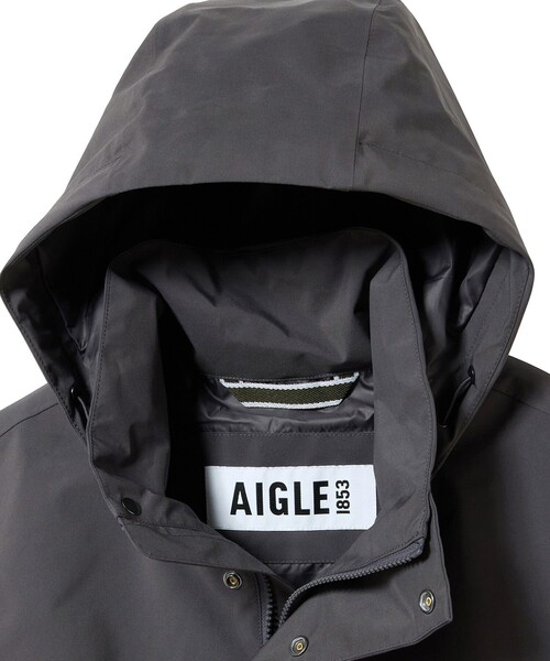 マウンテンパーカー ウインドブレーカー GORE-TEX ゴアテックス 防水 防風 透湿 フーデッドジャケット / フード取り外し可 メンズの画像