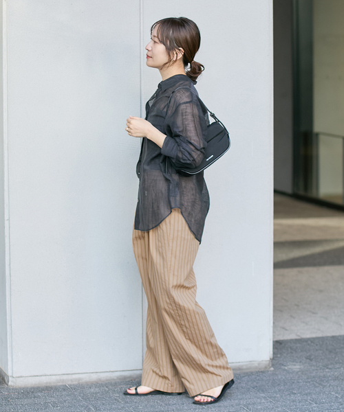 訳あり福袋 送料無料 セール わけあり 福袋 レディ JOURNAL ストライプクロスラフパンツ パンツ STANDARD パンツ