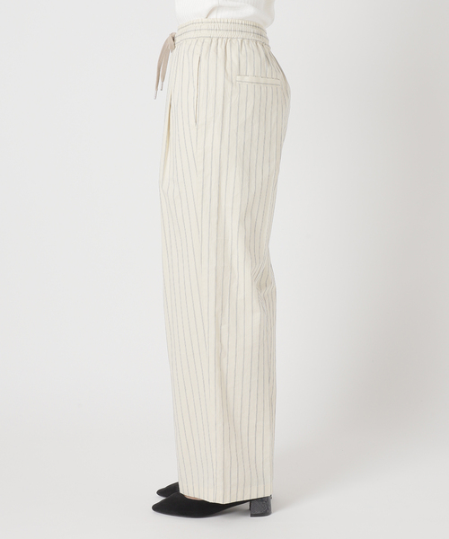 JOURNAL STANDARD パンツ ストライプクロスラフパンツ