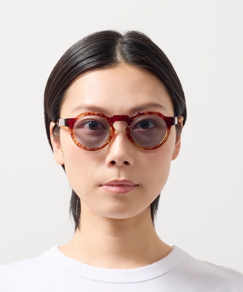 Jugaad14 サングラス 「jugaad14」HORIZON CLEAR tortoise brown