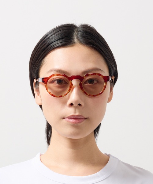 Jugaad14 サングラス 「jugaad14」HORIZON CLEAR tortoise brown