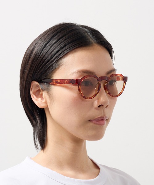 Jugaad14 サングラス 「jugaad14」HORIZON CLEAR tortoise brown
