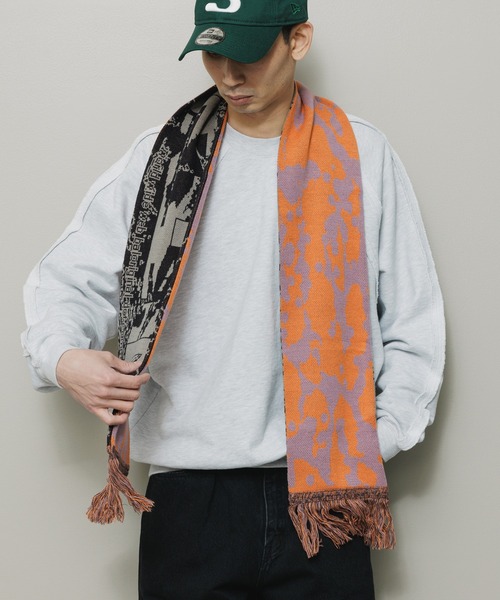 BAL マフラー JACQUARD KNIT SOCCER SCARF メンズ レディース
