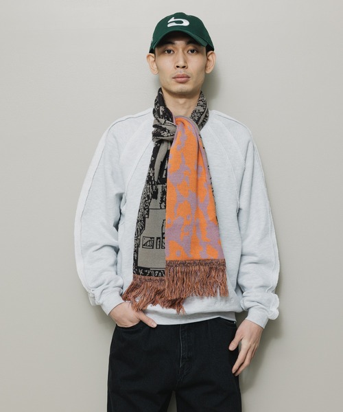 BAL マフラー JACQUARD KNIT SOCCER SCARF メンズ レディース
