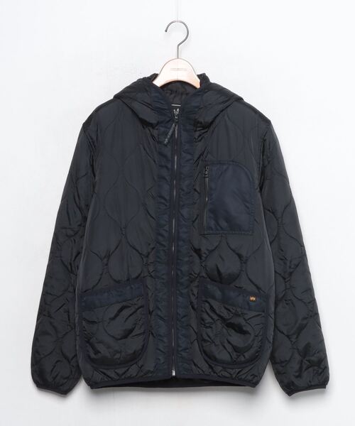 ALPHA INDUSTRIES ネイビー ジャケット L Alpha Industries（アルファ・インダストリーズ） ブルゾン L ネイビー
