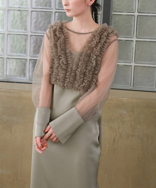 select MOCA（セレクトモカ） ドレス 「オケージョン/結婚式」フリル