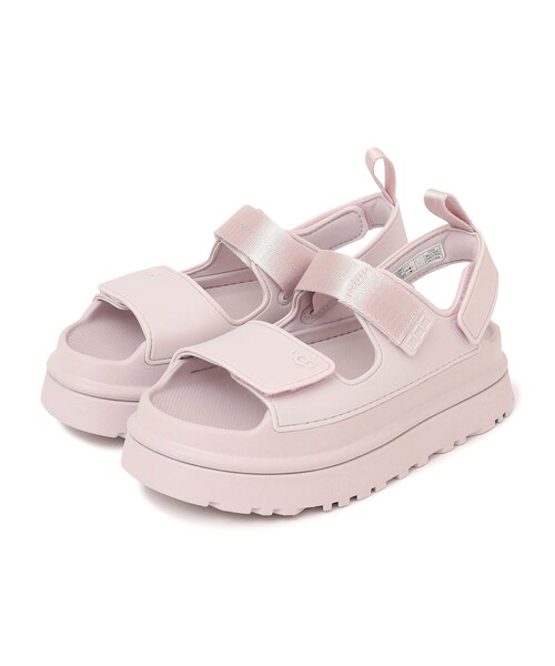 【UGG】人気！Women's Golden Glow 厚底 サンダル ★ 大人可愛い UGGの厚底サンダル、GoldenGlowのサイズ感やおすすめコーデを