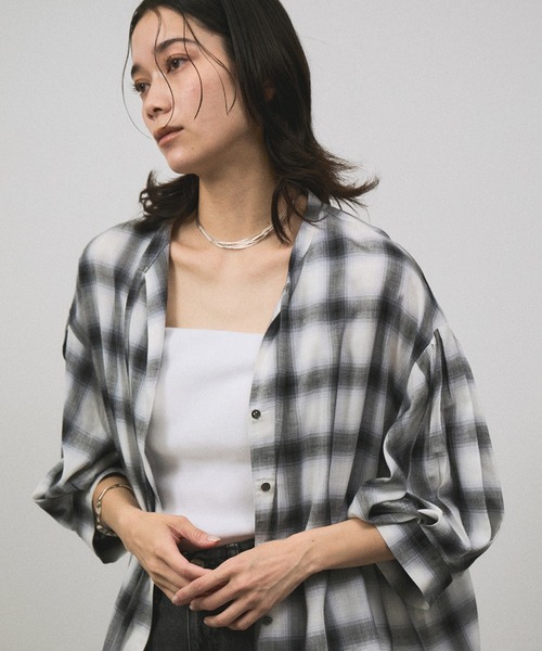 SALON adam et rope'（サロン アダム エ ロペ） ブラウス シャツ