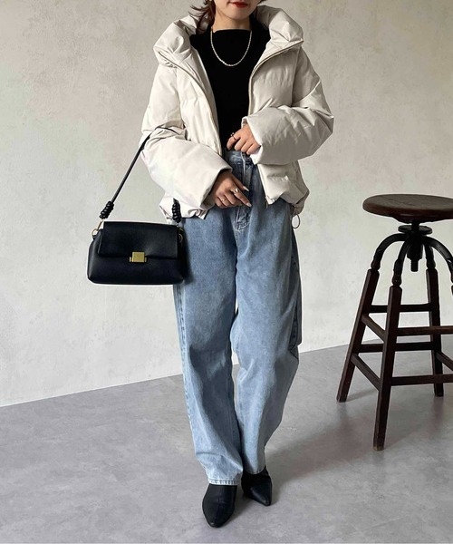 「Thevon」 ブルゾン FREE ベージュ レディース_画像3