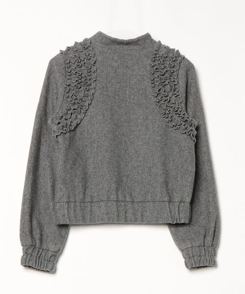 「SACRA」 ブルゾン 38 グレー レディース_画像2