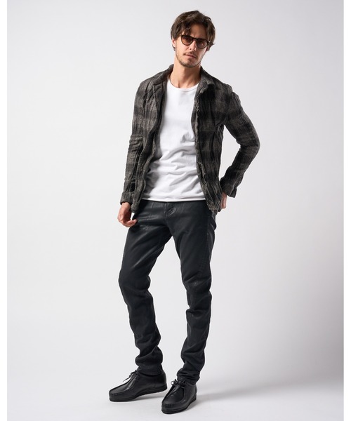 wjk パンツ coating draping pants メンズ : ZOZOTOWN Yahoo!店 - 通販