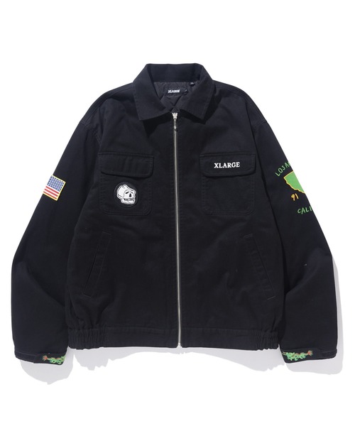 「XLARGE」 ブルゾン M ブラック メンズ_画像2