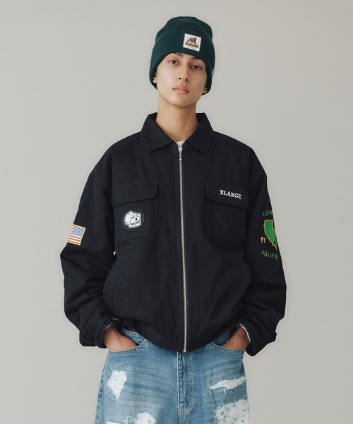 「XLARGE」 ブルゾン M ブラック メンズ_画像4