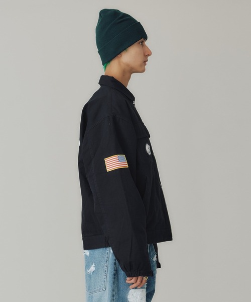 「XLARGE」 ブルゾン M ブラック メンズ_画像6