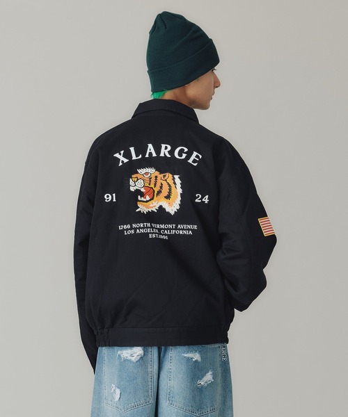 「XLARGE」 ブルゾン M ブラック メンズ_画像7