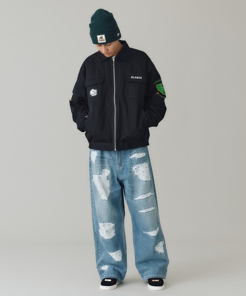 「XLARGE」 ブルゾン M ブラック メンズ_画像8