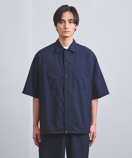 シャツ DotAir ドットエア サッカー 2ポケットシャツ -吸水速乾・ストレッチ- メンズ | UNITED ARROWS | 05