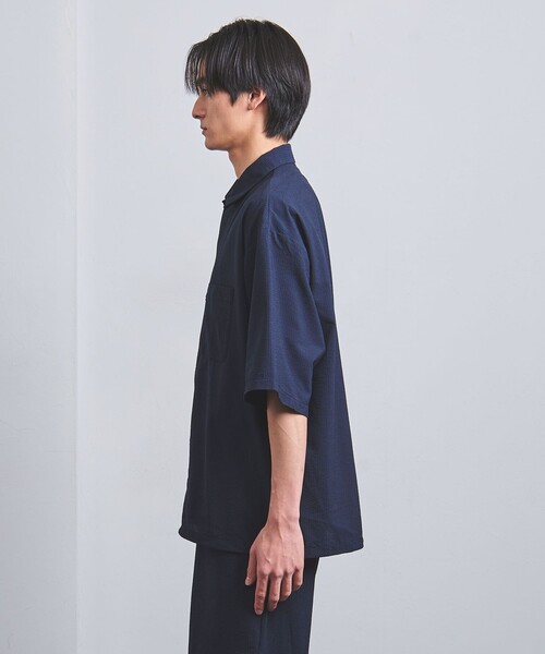 シャツ DotAir ドットエア サッカー 2ポケットシャツ -吸水速乾・ストレッチ- メンズ | UNITED ARROWS | 06