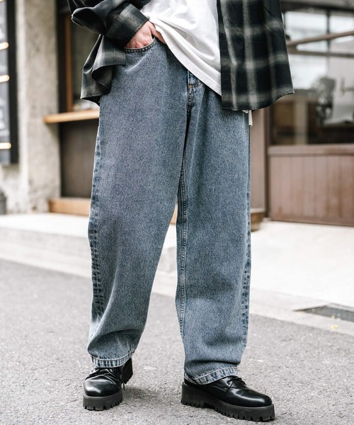 Rocky Monroe（ロッキーモンロー） ワイドパンツ ジーンズ ルーズ