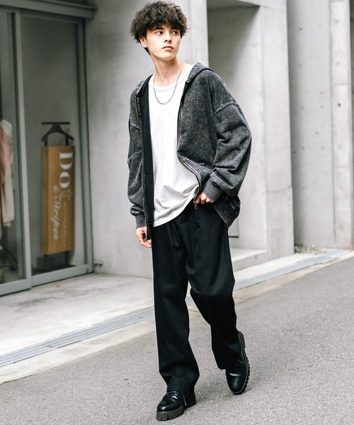 Rocky Monroe（ロッキーモンロー） ワイドパンツ ジーンズ ルーズ