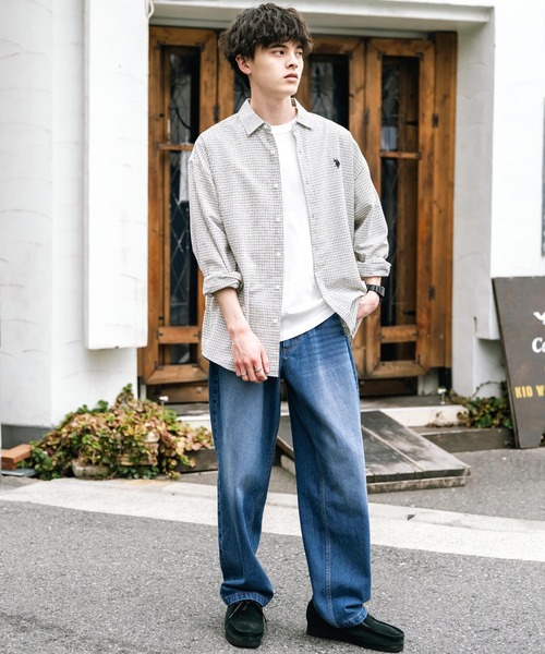 Rocky Monroe（ロッキーモンロー） ジーンズ ルーズシルエットワイド