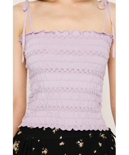 【新品】THE SHISHIKUI リボンキャミRIBBON CAMI RIBBON CAMI / WHITE – SHISHIKUI