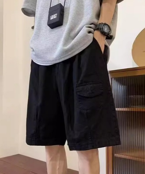 MGV（エムジーヴィー） ハーフパンツ パンツ フラップポケットハーフ