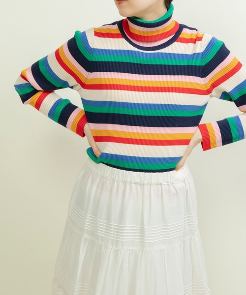 ニット/セーター Dot&stripes CHILDWOMAN CHILD WOMAN（チャイルドウーマン） ニット セーター もちもちマルチ