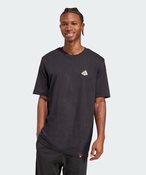 adidas（アディダス） adidas tシャツ ミニピザ グラフィックTシャツ