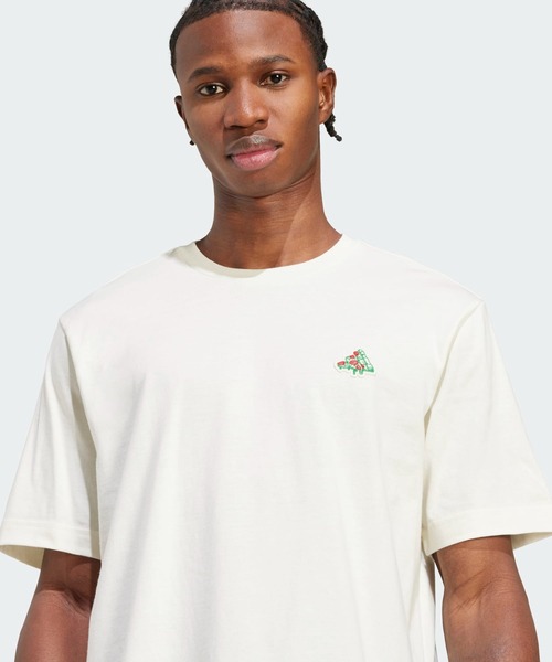 adidas（アディダス） adidas tシャツ ミニピザ グラフィックTシャツ