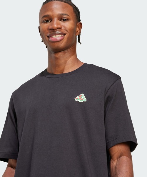 adidas（アディダス） adidas tシャツ ミニピザ グラフィックTシャツ