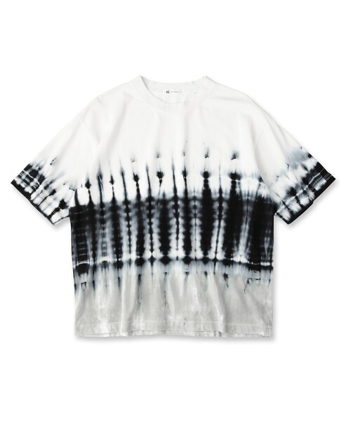 tk.TAKEO KIKUCHI（ティーケータケオキクチ） tシャツ 半袖 タイダイT 