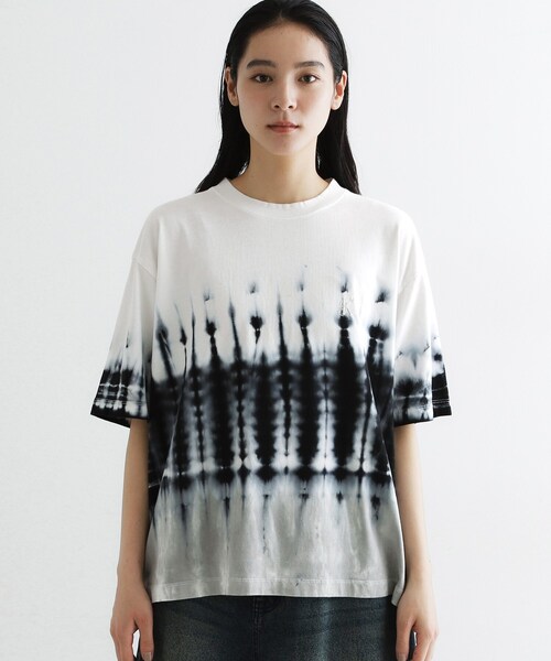 tk.TAKEO KIKUCHI（ティーケータケオキクチ） tシャツ 半袖 タイダイT 
