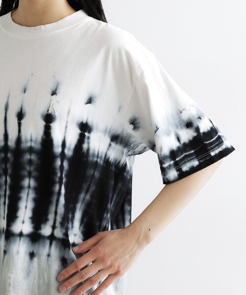 tk.TAKEO KIKUCHI（ティーケータケオキクチ） tシャツ 半袖 タイダイT 