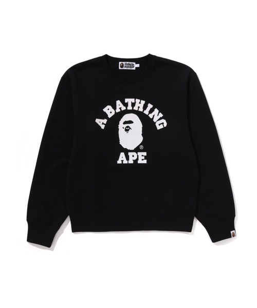 トレーナー スウェット COLLEGE CREWNECK SWEATSHIRT レディース