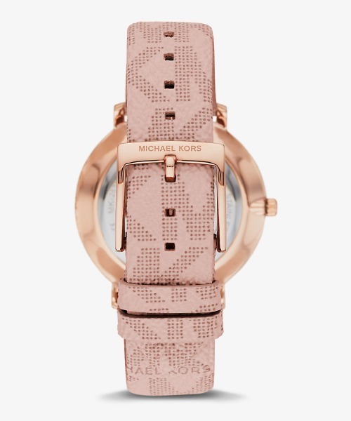 MICHAEL KORS ピンクレザー アナログ時計 マイケルコース 時計 レディース Michael Kors 腕時計 マイケル