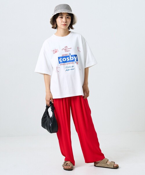 「FREAK'S STORE」 半袖Tシャツ LARGE ホワイト レディース FREAK'S STORE 「FREAK'S STORE」 半袖Tシャツ X-LARGE ホワイト