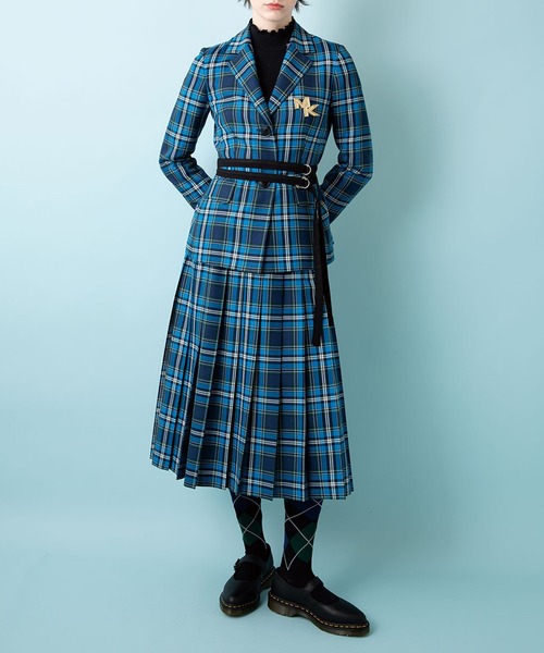 MILK（ミルク） スカート TEAM CHECK ロングスカート : ZOZOTOWN Yahoo