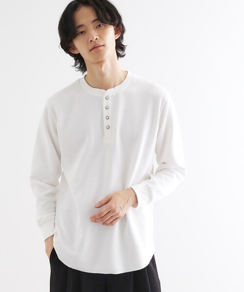 tk.TAKEO KIKUCHI（ティーケータケオキクチ） tシャツ ワッフル