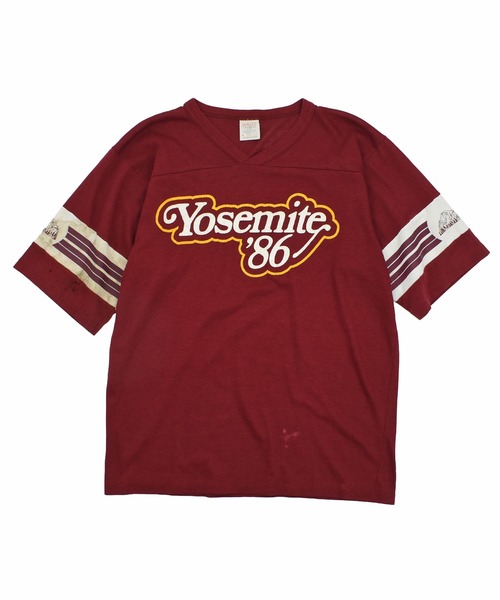 VINTAGE tシャツ 「USED」80's DODGER “Yosemite '86” カレッジ