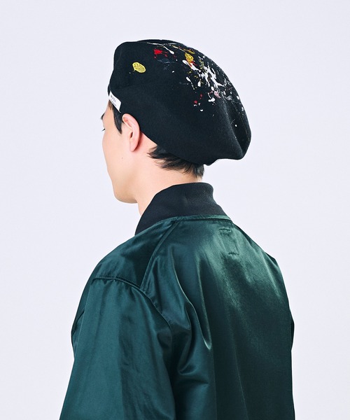 CA4LA（カシラ） 帽子 ベレー帽 PAINTED BERET メンズ : ZOZOTOWN